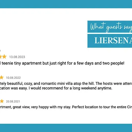 Apartamento Liersena Sea View Mini With Ac *
