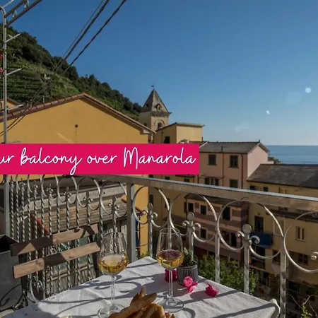 Liersena Sea View Mini With Ac Apartamento Manarola